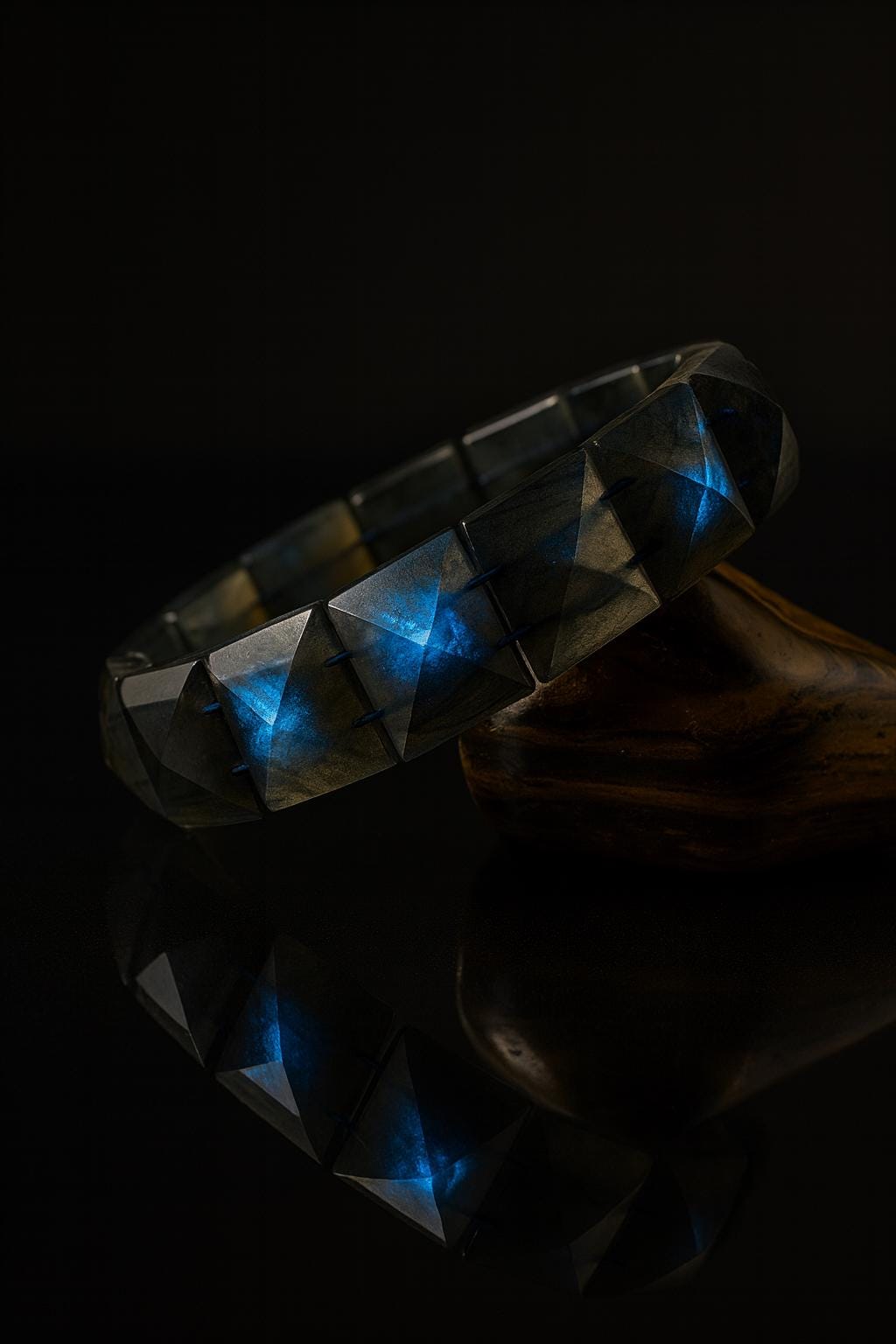 Blue Flash Labradorite Bracelet – Labradoriet Armband – Intuïtie, Bescherming & Mystieke Energie