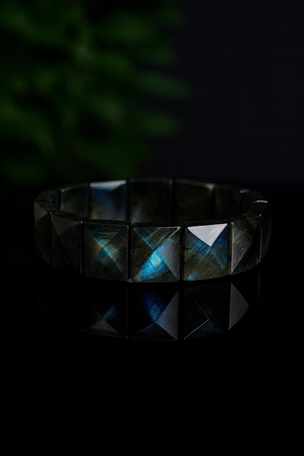 Blue Flash Labradorite Bracelet – Labradoriet Armband – Intuïtie, Bescherming & Mystieke Energie